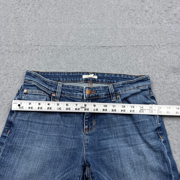 Eileen Fisher Jeans Womens 2 Blue Skinny Slim Ankle Organic Cotton Stretch Denim - Picture 6 of 14